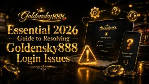 Essential 2026 Guide to Resolving Goldensky888 Login Issues